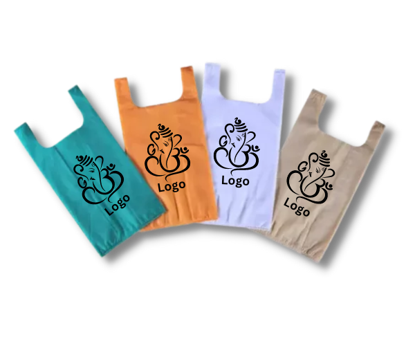 Printed U Cut Non Woven Bags